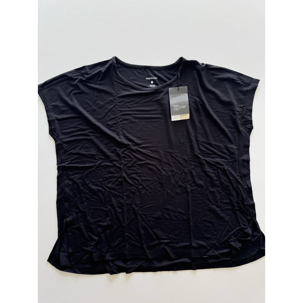 Dagsmejan Balance Sleep Loose Fit Shirt Women’s Black Small New With Tags